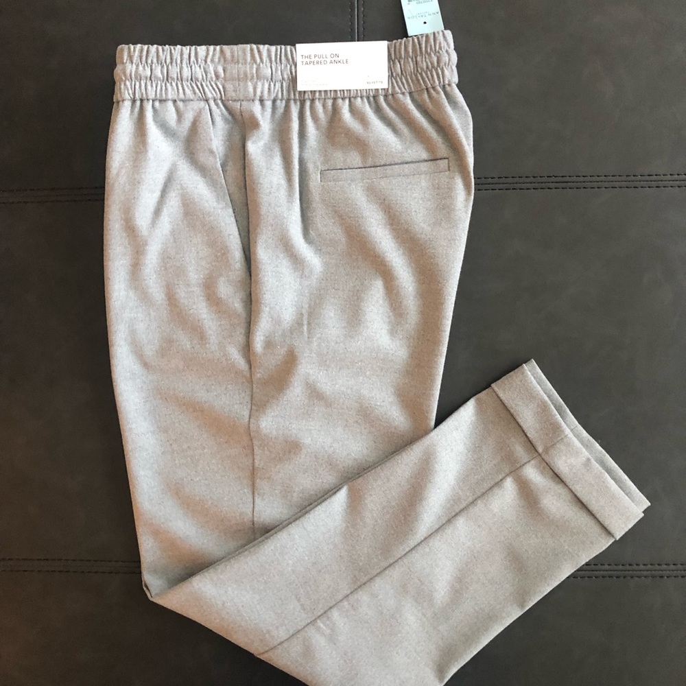 Ann Taylor Factory NEW The Pull On Tapered Pant. High Waist, Ankle XS Petite